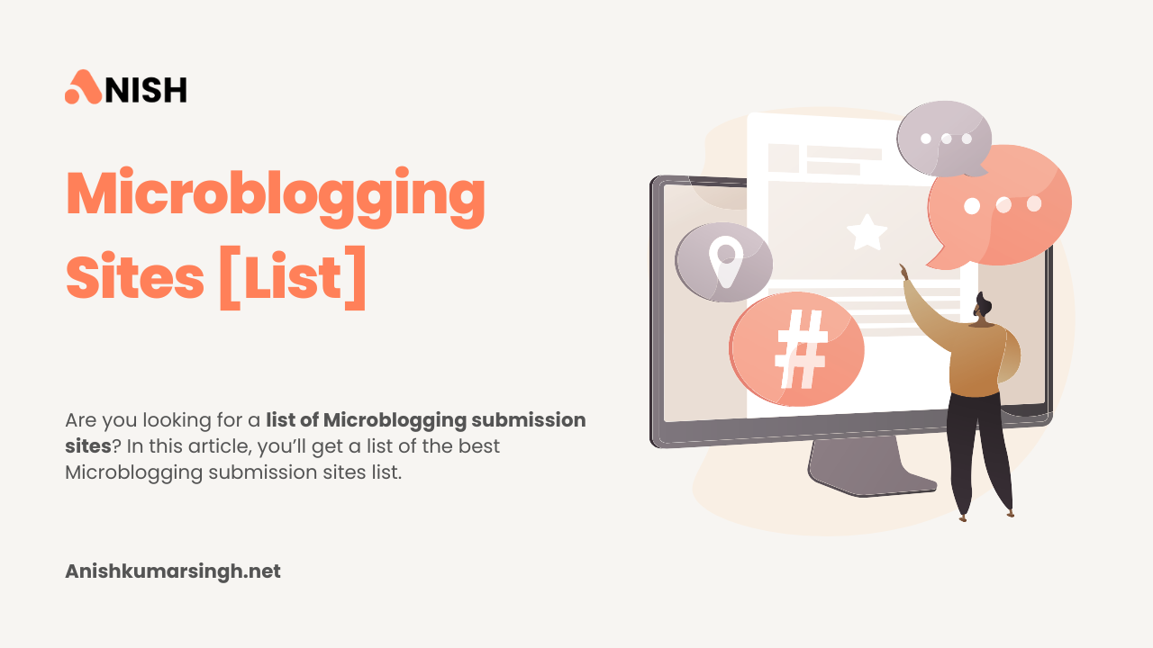 Microblogging Submission Sites List