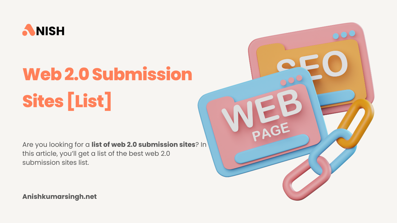 Web2.0 Submission Sites List