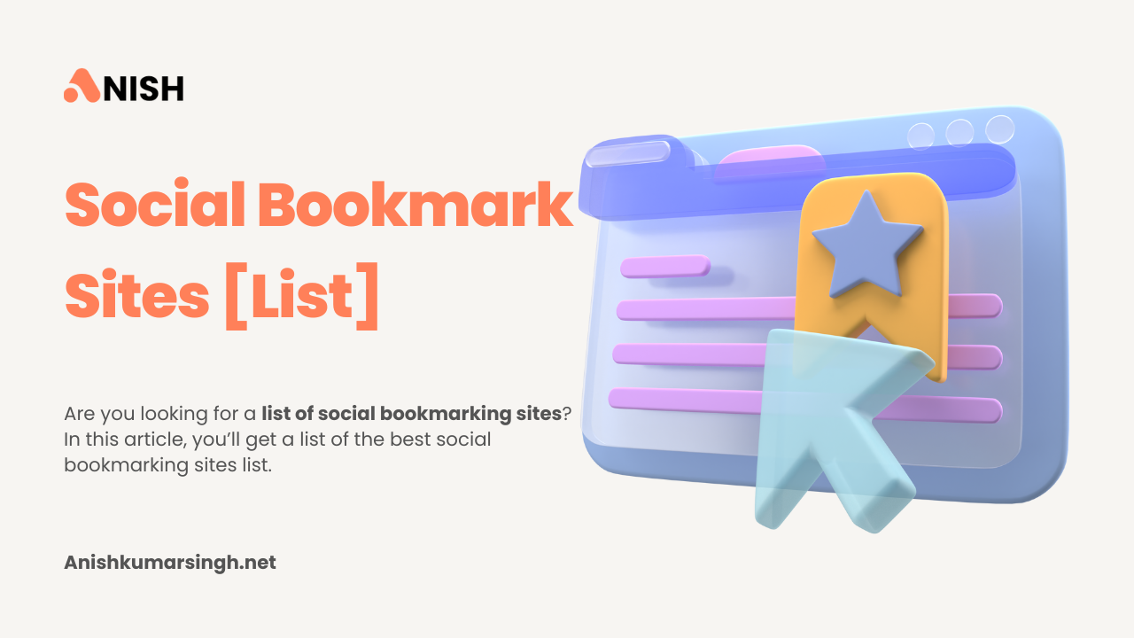 Social Bookmarking Sites List