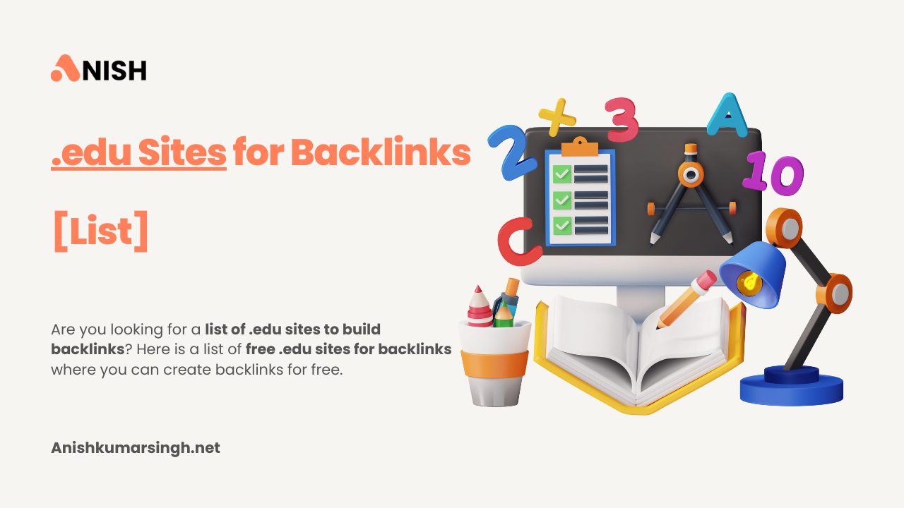edu Sites for Backlinks