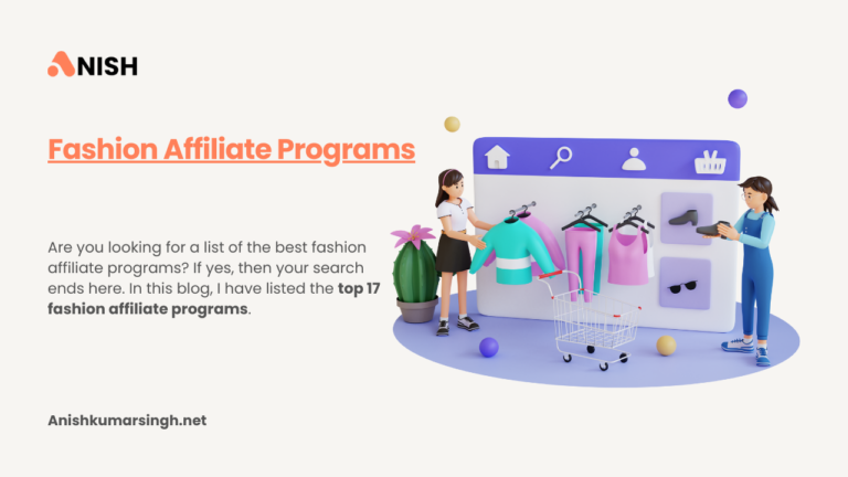 Fashion Affiliate Programs