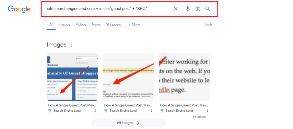 Google Search Operator Guest Post