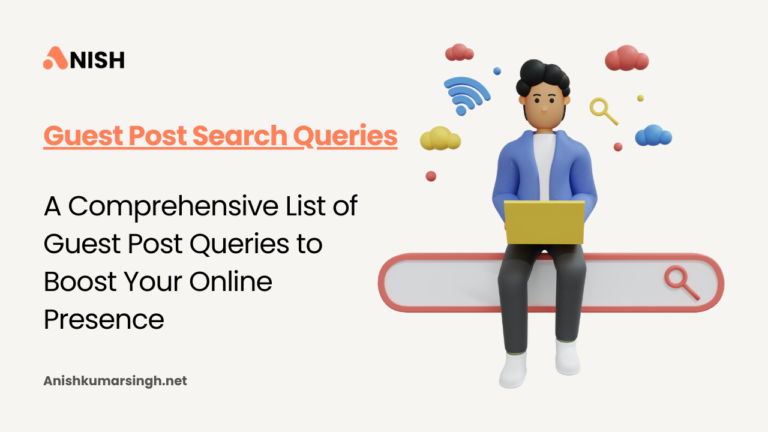 Guest Post Search Queries